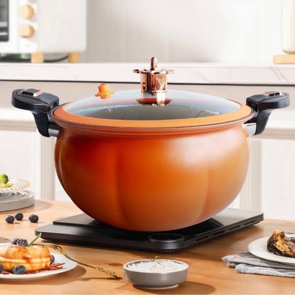 Pumpkin Multi-Functional XL Micro Maifanite Pressure Cooker Non-Stick Surface